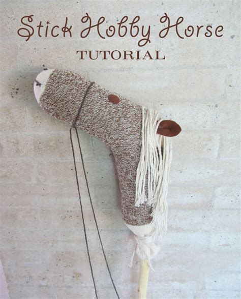 How To Make A Stick Hobby Horse Chickabug