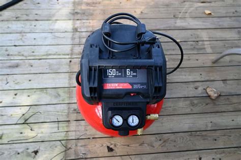 Craftsman Portable Pancake Air Compressor Review Live The North