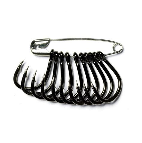 Organize And Separate Fishing Hooks With Safety Pins Use Safety Pins To Keep The Fishing Hooks