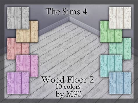 M90 Wood Floor 2 By Mircia90 Sims 4 Walls And Floors
