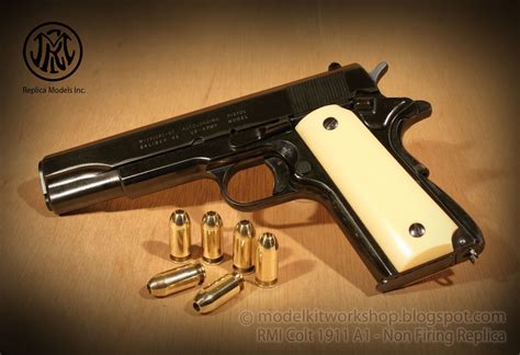 Modelkit Workshop Non Firing Replica Metal Rmi Colt 1911 A1 45 Acp