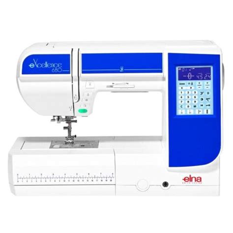 Elna Excellence 680 Plus Computerized Sewing Machine 732212408816 Ebay