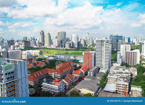 Vista De La Universidad De Chulalongkorn Bangkok Tailandia Imagen De