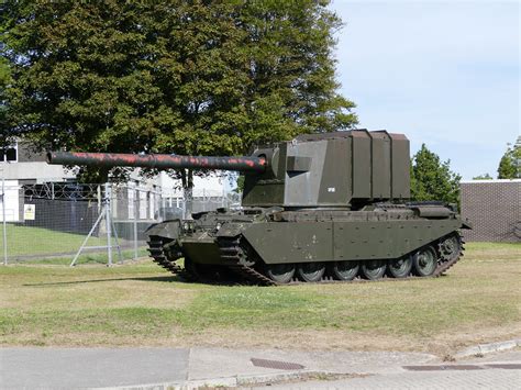 Conway Fv4005 With 183mm Gun Stage 2 Turret Mounted On Ce Flickr