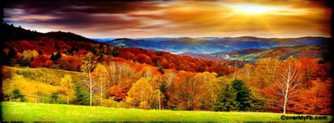 Fall Scenery Facebook Covers
