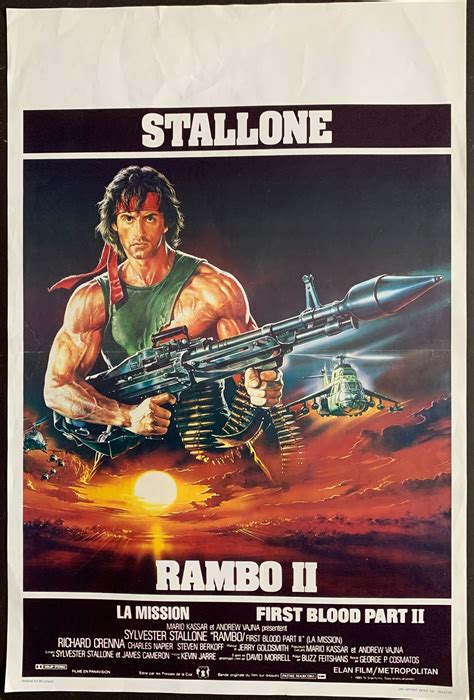 Rambo First Blood Part 2 Vertigo Posters