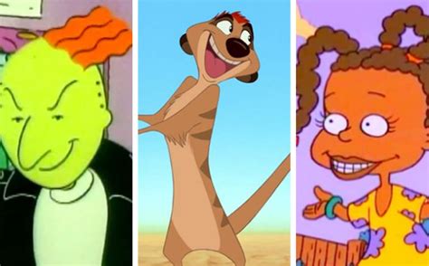 Iconic 1990s Cartoon Characters