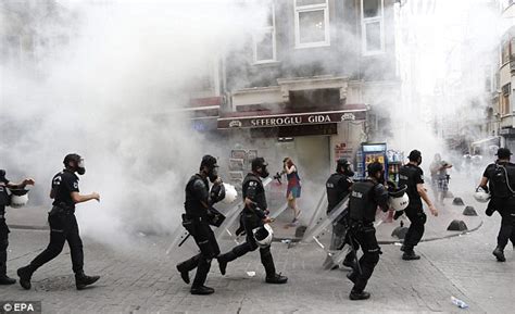 Turkish Police Use Tear Gas On Activists At Gay Pride Parade In