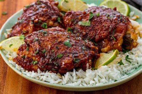 Pour barbecue sauce over the chicken legs. Easy Slow Cooker Chicken Thighs Recipe - How to Make ...