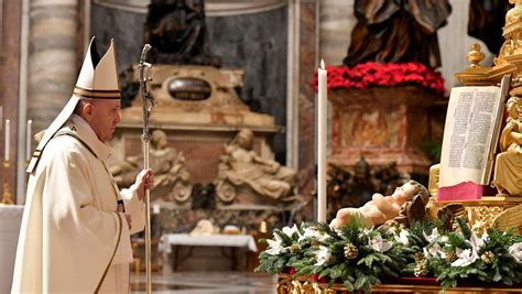 Video El Papa Francisco Celebra La Misa De Nochebuena Desde El