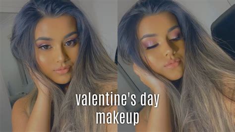 Pink Valentines Day Makeup Tutorial 💗 Youtube