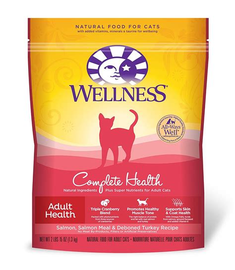 Natural pet food, flea and tick, dog supplements, cat supplements and homeopathic remedies for dogs and cats, expert articles and information on holistic pet care. Wellness Complete Health Natural Dry Cat Food, Salmon and ...