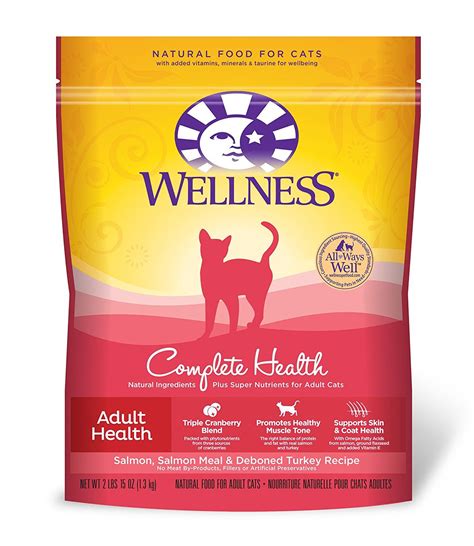 Natural pet food, flea and tick, dog supplements, cat supplements and homeopathic remedies for dogs and cats, expert articles and information on holistic pet care. Wellness Complete Health Natural Dry Cat Food, Salmon and ...