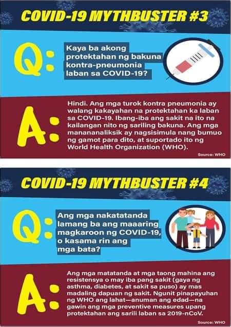 Mga Dapat Malaman Tungkol Sa Covid 19 Cavite