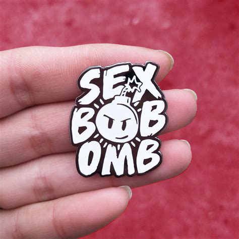 Sex Bob Omb Hard Enamel Pin Pugnacious Pins