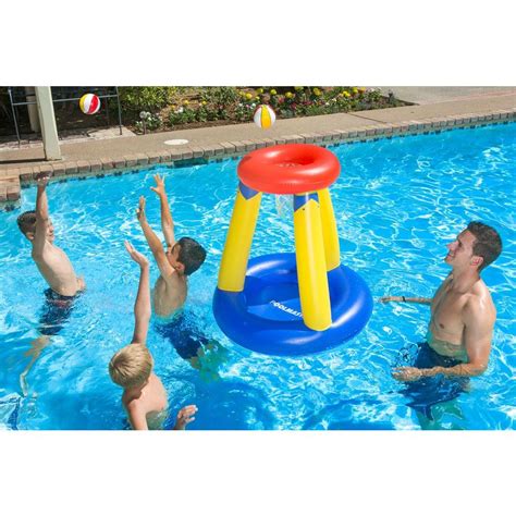 Poolmaster Super Water Basketball Swimming Pool Game 86183 The Home Depot