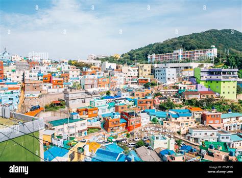 Gamcheon Culture Village Panorama View In Busan Korea Stock Photo Alamy