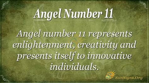 Angel Number 1111 Meaning Sunsignsorg
