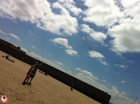 Kite Flying On The Beach Pinkoddys Blog