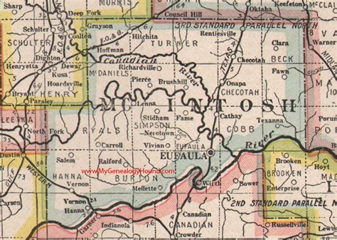 35 Map Of Lake Eufaula Oklahoma Maps Database Source