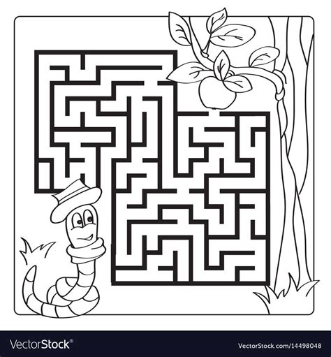 Labyrinth Maze For Kids Entry And Exit Children Puzzle Game Help