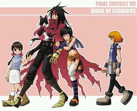 Marlene Wallace Cait Sith Vincent Valentine Yuffie Kisaragi And