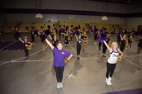 Lhs Panther Pride Officers Work With Lms Drill Team Lufkin Middle School