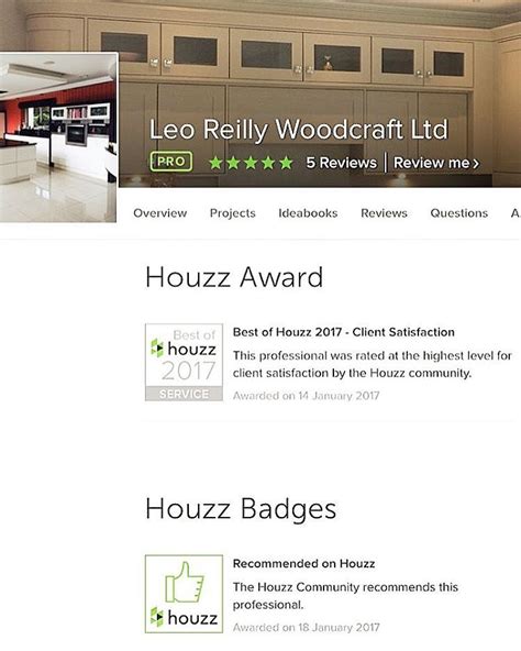 Delighted To Say We Have Been Awarded The Best Of Houzz 2017 For