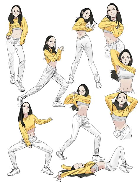 Joongcheol Kim On Twitter Dance Drawing 05 요즘 푹빠진 명미나님