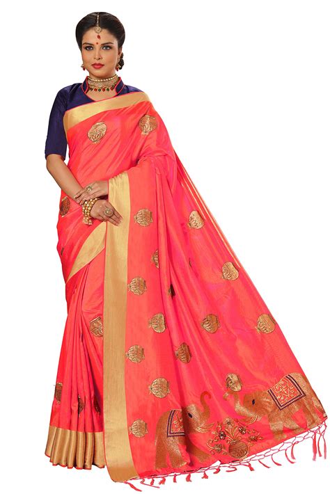 Embroidery Silk Sarees Embroidery And Origami