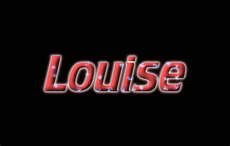 Louise Logo Free Name Design Tool From Flaming Text