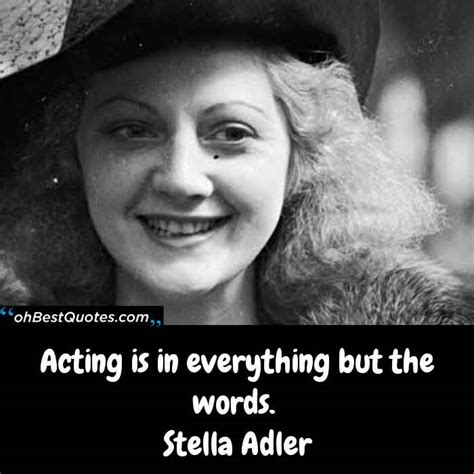 It's not important to know who you are. Best Motivational Stella Adler Quotes [Inspiring Woman ...