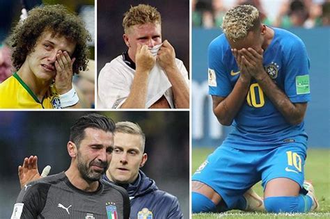 Footballers Who Cry Neymar Isnt The Only Player Reduced To Tears By