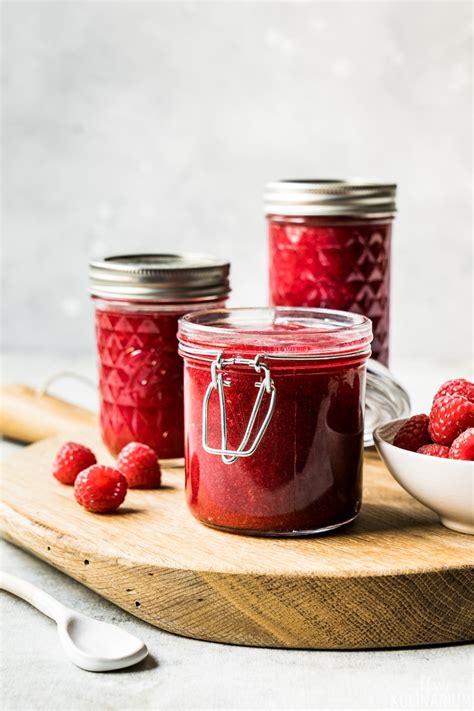 Himbeermarmelade ohne Gelierzucker
