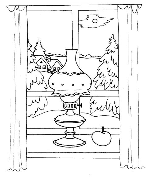 Window Coloring Pages To Download And Print For Free