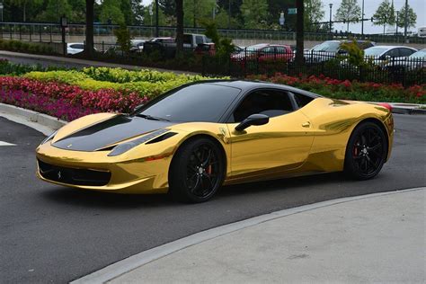 Gold Ferrari Wallpapers Wallpaper Cave