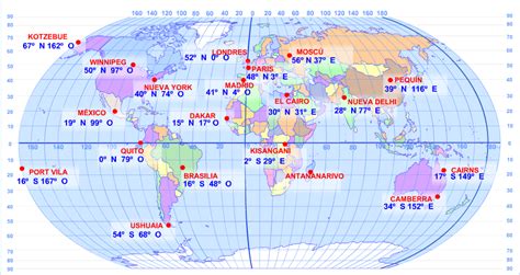 Geografiando La Tierra Resultados De Las Coordenadas Geograficas