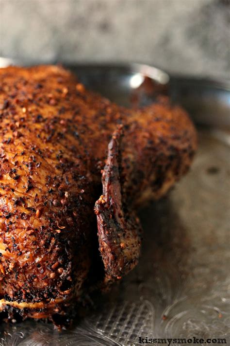 Recipe courtesy of sam jones. Smoked Chicken