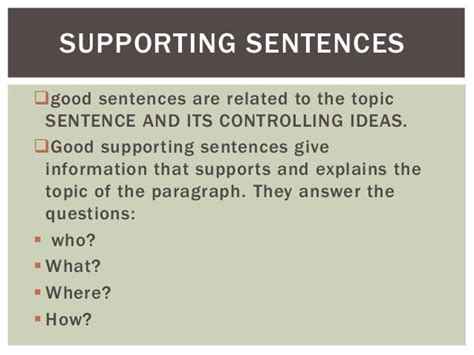 11the Supporting Sentence