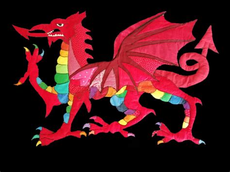 The Old Dragon Of Wales Pride Welsh Dragon