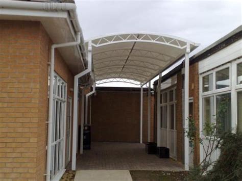 Oxford Covered Walkway Clovis Canopies Esi External Works