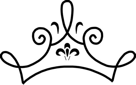 Princess Crown Outline Clipart Best