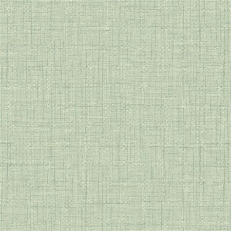 A Chic And Classic Green Wallpaper Design This Faux Linen Texture