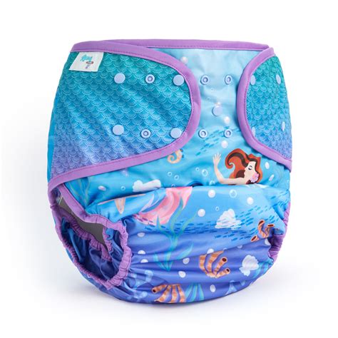 rearz mermaid tales adult diaper wrap littles downunder