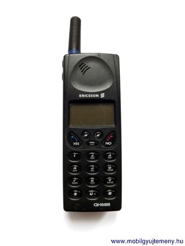 Ericsson Gh688 Mobilkészülékek Gyűjteménye Mobilgyujtemenyhu