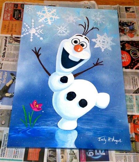 Ideas Easy Disney Paintings For Beginners See More Ideas About Disney