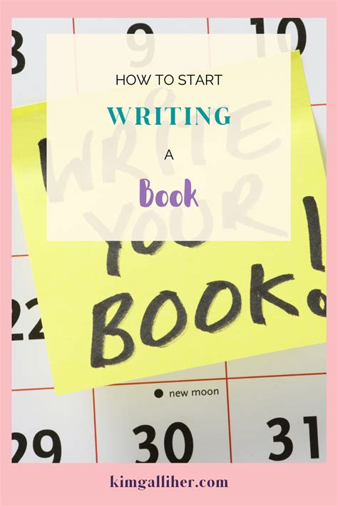 How To Start Writing A Book Writing A Book Start Writing Novel Writing