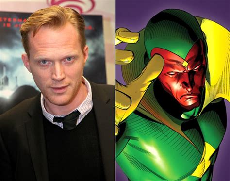 The far side of the world. Paul Bettany cast as The Vision in 'Avengers: Age of ...