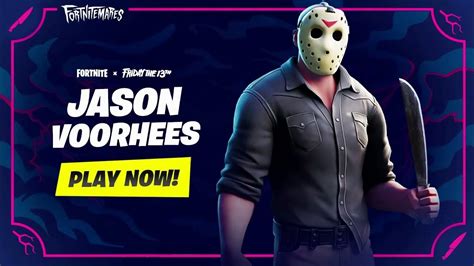 Fortnite X Friday The 13th Jason Voorhees Skin Youtube