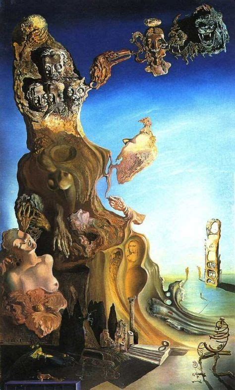 Salvador Dali Imperial Monument To The Child Woman 1929
